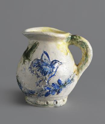 Woman, Birds and Yellow Donkey, 1962, Ceramic by Marc Chagall