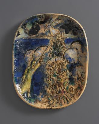 The Crossing of the Red Sea, 1951, Ceramic by Marc Chagall