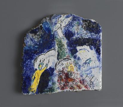 La Traversée de la Mer rouge, 1954, Céramique de Marc Chagall