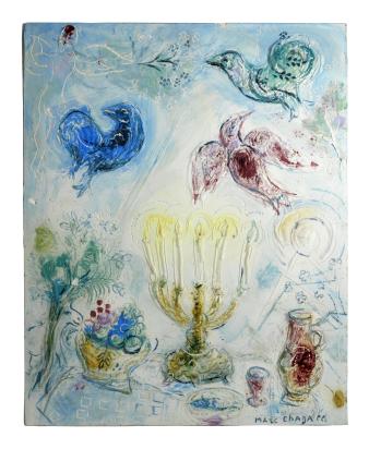 Le Chandelier, 1962, Céramique de Marc Chagall