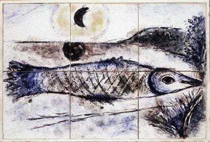 Le Poisson, 1952, Céramique de Marc Chagall