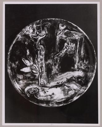 Jacob’s Dream or Jacob’s Visions, 1951, Ceramic by Marc Chagall