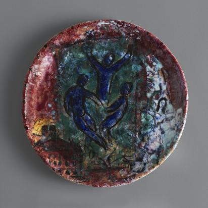 The Paris series: The Opera House, 1953, Ceramic by Marc Chagall