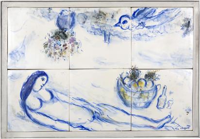 Vence II, 1962, Céramique de Marc Chagall